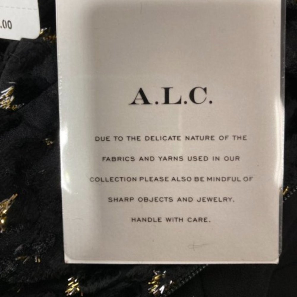 A.L.C. Long-Sleeve Mini Dress - Picture 8 of 8
